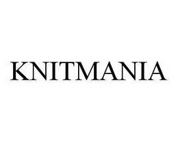 KNITMANIA trademark