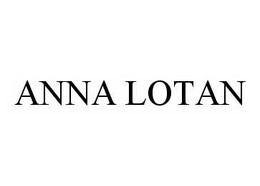 ANNA LOTAN trademark