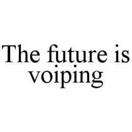 THE FUTURE IS VOIPING trademark