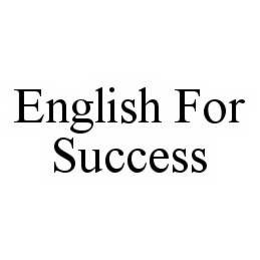 ENGLISH FOR SUCCESS trademark