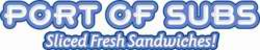 PORT OF SUBS SLICED FRESH SANDWICHES! trademark