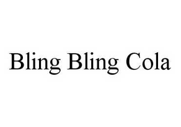 BLING BLING COLA trademark