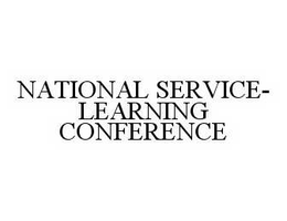 NATIONAL SERVICE-LEARNING CONFERENCE trademark