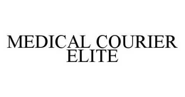 MEDICAL COURIER ELITE trademark