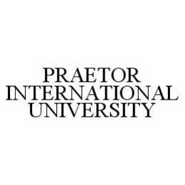 PRAETOR INTERNATIONAL UNIVERSITY trademark