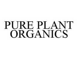 PURE PLANT ORGANICS trademark