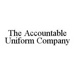 THE ACCOUNTABLE UNIFORM COMPANY trademark