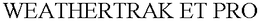 WEATHERTRAK ET PRO trademark