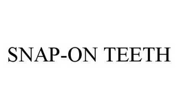 SNAP-ON TEETH trademark