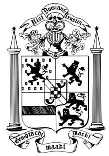 NISI DOMINUS FRUSTRA, EENDRACHT MAAKT MACHT trademark