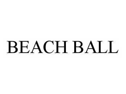 BEACH BALL trademark