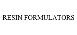 RESIN FORMULATORS trademark