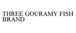 THREE GOURAMY FISH BRAND trademark