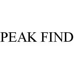 PEAK FIND trademark