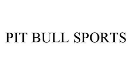 PIT BULL SPORTS trademark
