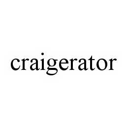 CRAIGERATOR trademark