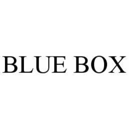 BLUE BOX trademark