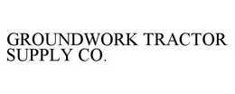 GROUNDWORK TRACTOR SUPPLY CO. trademark
