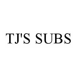 TJ'S SUBS trademark