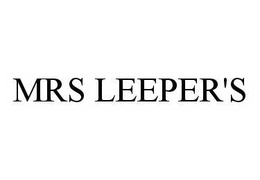 MRS LEEPER'S trademark