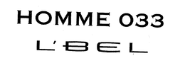 HOMME 033 L'BEL trademark