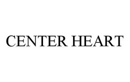 CENTER HEART trademark