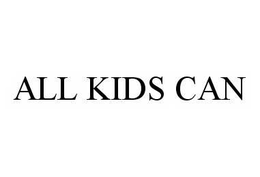 ALL KIDS CAN trademark