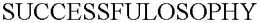 SUCCESSFULOSOPHY trademark