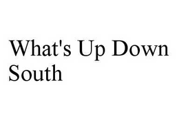 WHAT'S UP DOWN SOUTH trademark