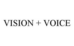 VISION + VOICE trademark