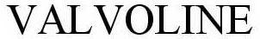 VALVOLINE trademark