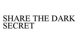 SHARE THE DARK SECRET trademark