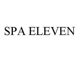 SPA ELEVEN trademark