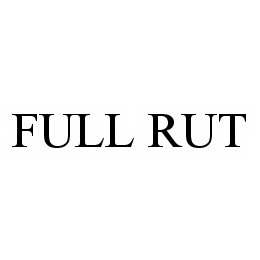 FULL RUT trademark