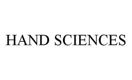 HAND SCIENCES trademark