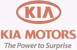 KIA MOTORS THE POWER TO SURPRISE trademark