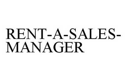 RENT-A-SALES-MANAGER trademark