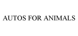 AUTOS FOR ANIMALS trademark