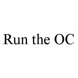 RUN THE OC trademark