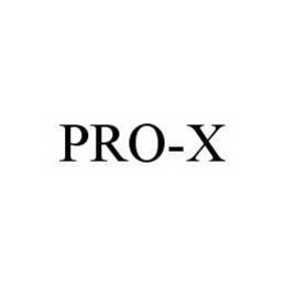 PRO-X trademark