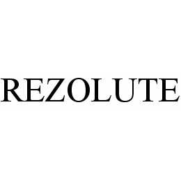 REZOLUTE trademark