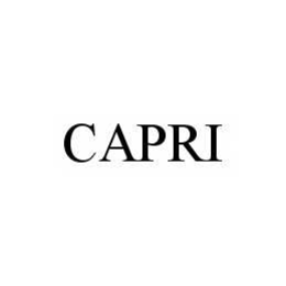 CAPRI trademark