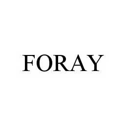 FORAY trademark