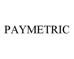 PAYMETRIC trademark