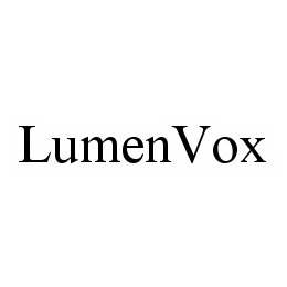 LUMENVOX trademark