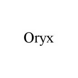 ORYX trademark
