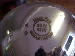 MEGARAY MERCURY VAPOR 60 W 120 V KD trademark