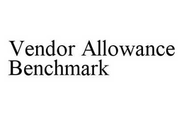 VENDOR ALLOWANCE BENCHMARK trademark