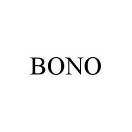 BONO trademark