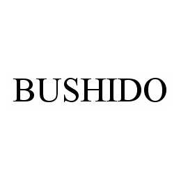 BUSHIDO trademark